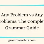 Any Problem vs Any Problems