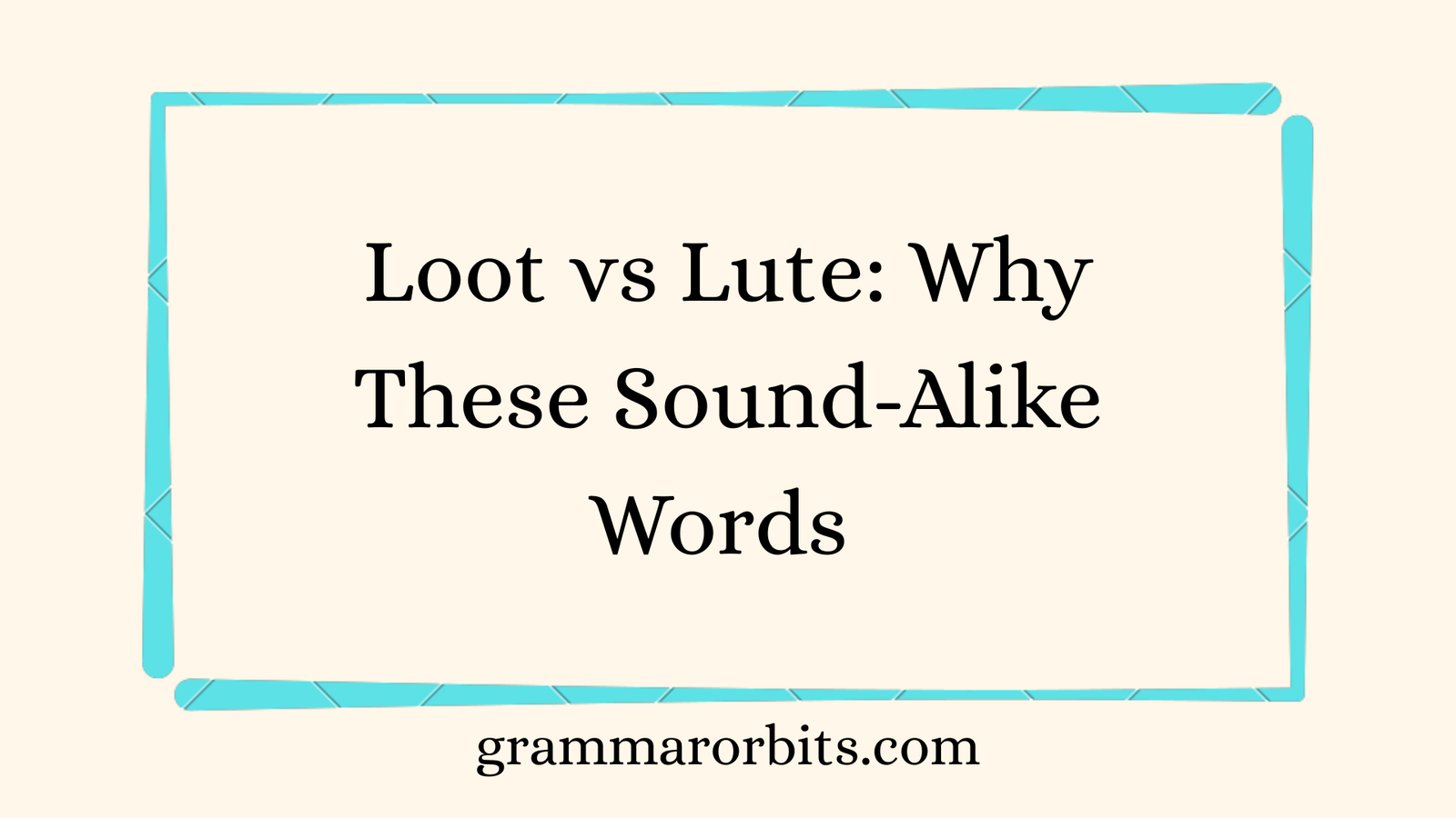 Loot vs Lute