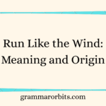 Run Like the Wind