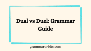 Dual vs Duel